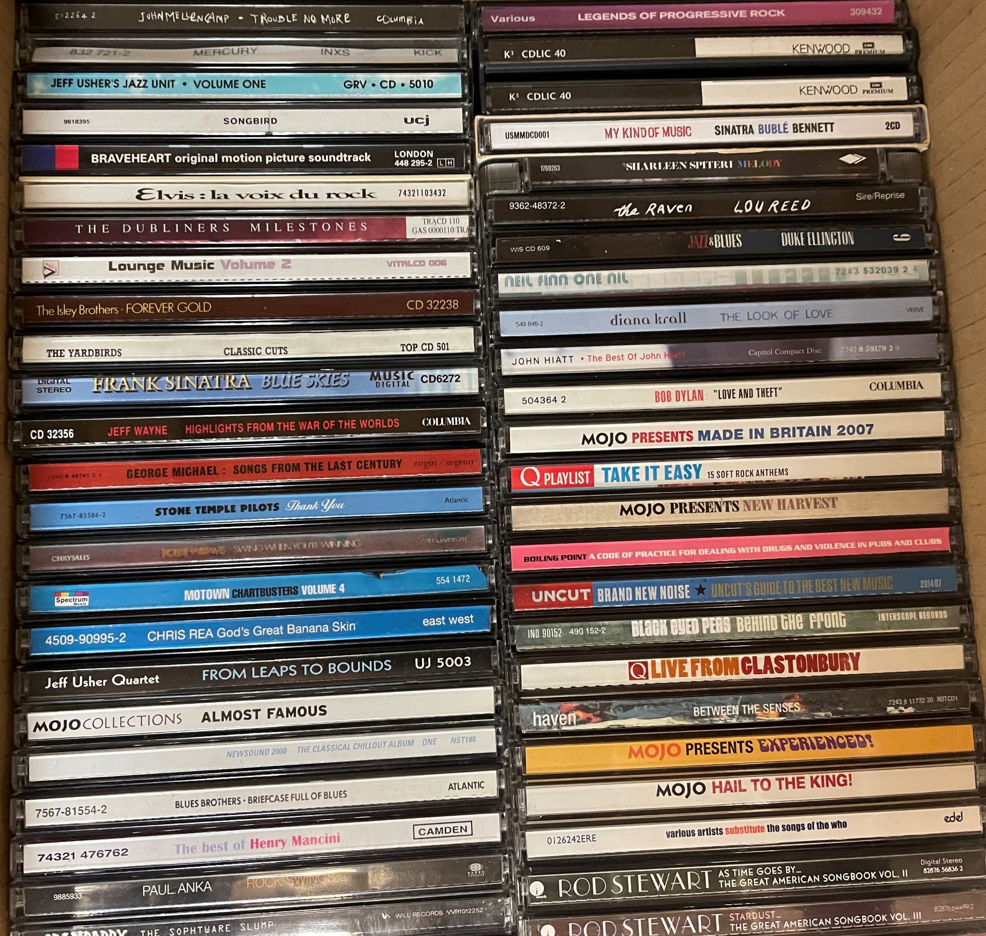 Contents to five boxes - three hundred plus CDs including AC/DC, Elvis, Foo Fighters, Bon Jovi, - Image 5 of 9