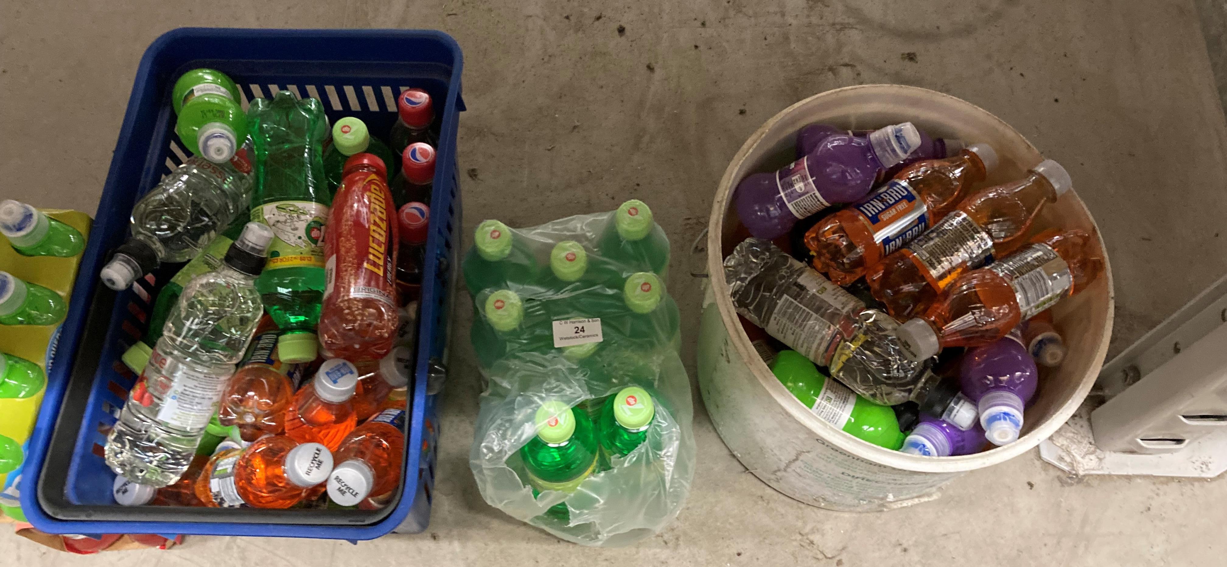 A small collection of non-alcoholic bottles of juice and fizzy drinks (Saleroom location: Z02) - Image 2 of 2