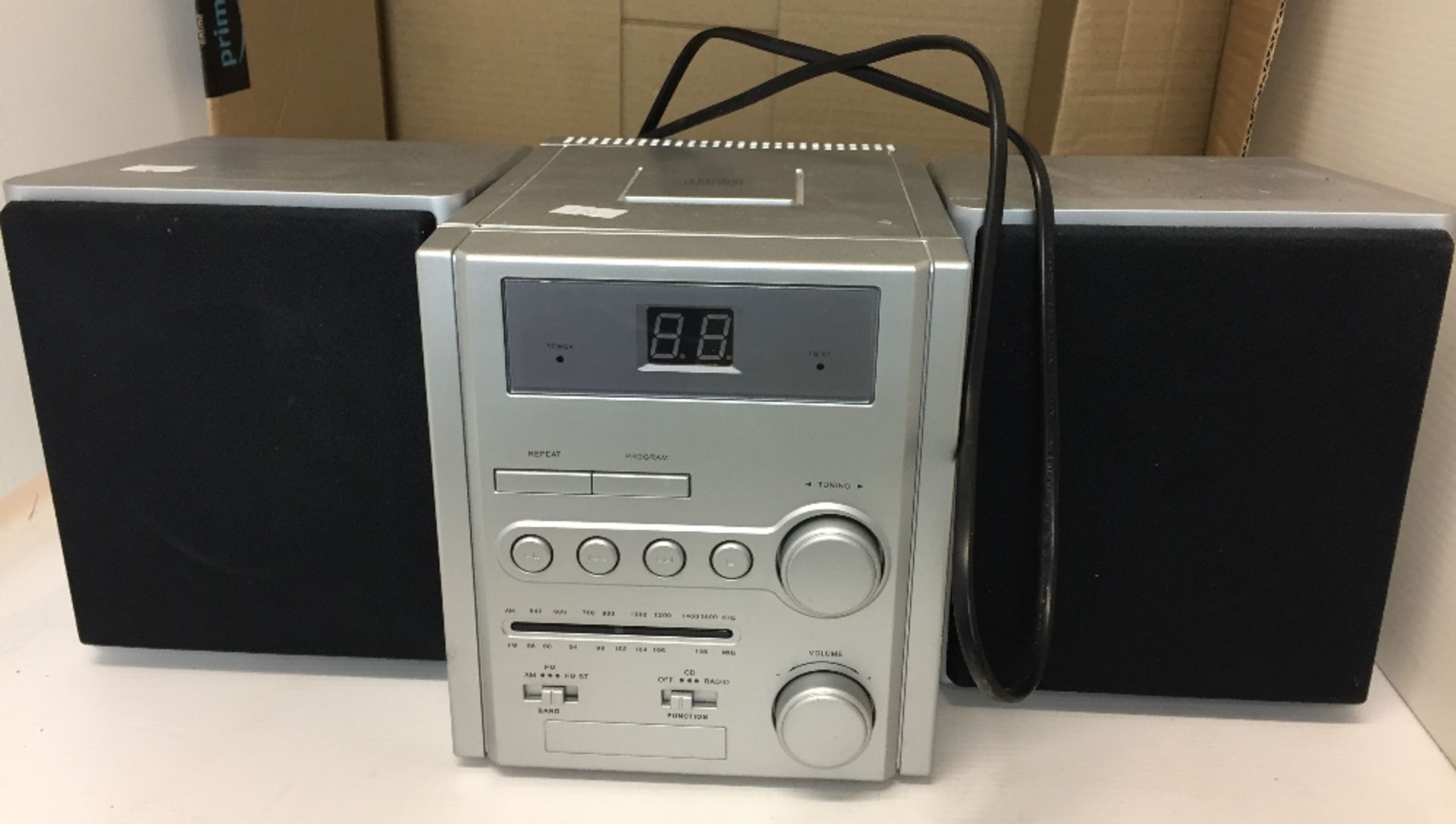 Matsui CD-Radio Stereo Micro System 17cm high (saleroom location: U10)