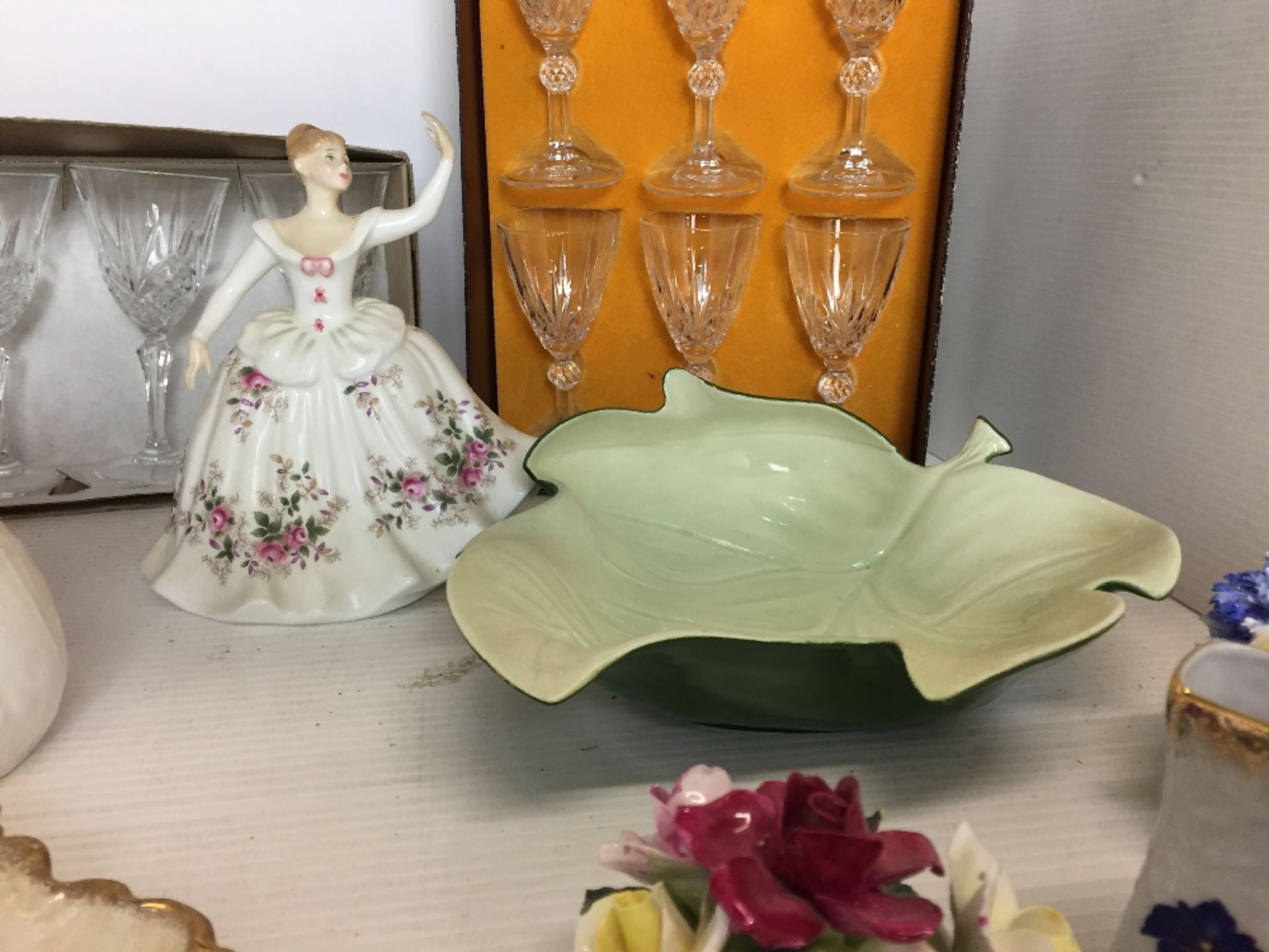 Twenty plus items including Royal Doulton Shirley figurine 19cm high, - Image 2 of 4