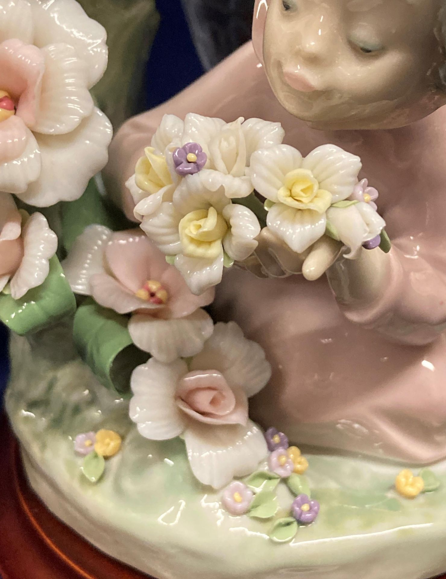 Two Lladro fairy figures with wooden bases and boxes - Floral Admiration and Floral Fantasy - Image 22 of 24