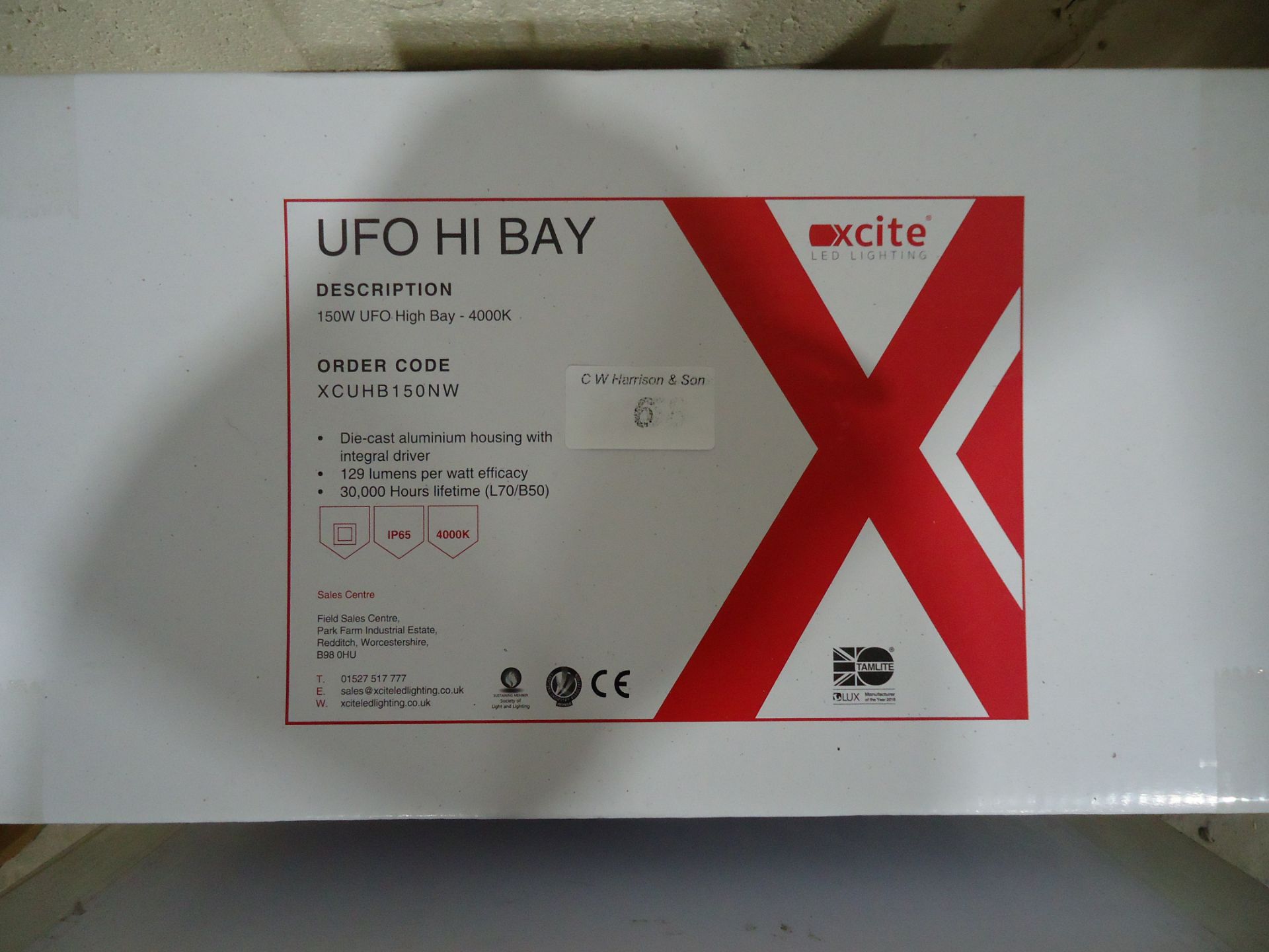 1 X XCITE UFO LED HIGH BAY 150W