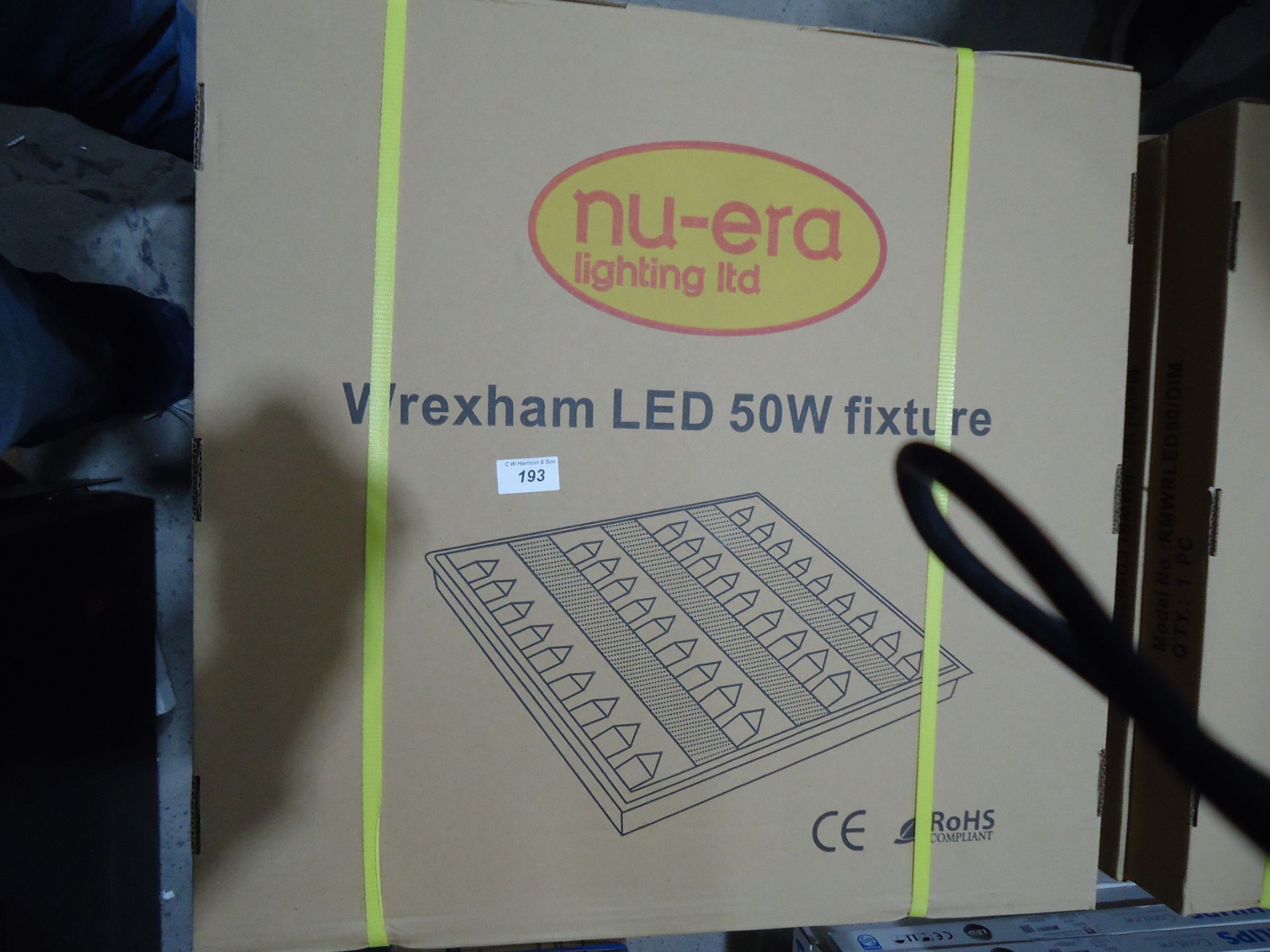 5 X NU-ERA 50W LED 600 X 600 DIMMABLE