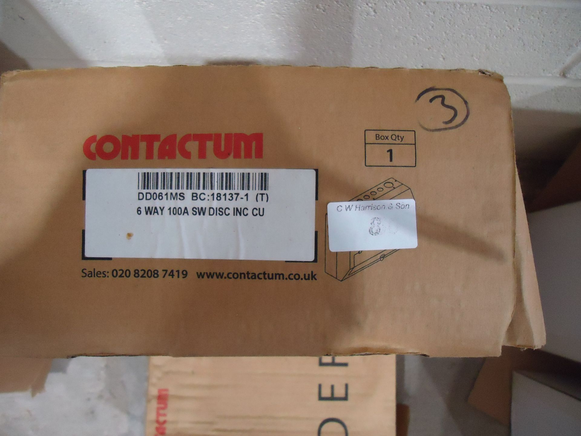 2 X CONTACTUM FUSE BOXES