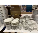 Quantity of Athena and other coffee mugs and saucers (saleroom location: F06)