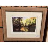 PAUL DENE MARLOR small framed limited addition print 'Strid Wood, Bolton Abbey' signed in pencil,