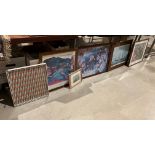 Impressionist and other framed prints (6) (saleroom location: 53 QC02)