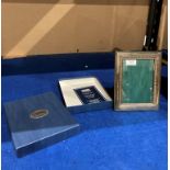 Carrs of Sheffield silver photo frame 18 x 12cm in box (saleroom location: 53 Counter)