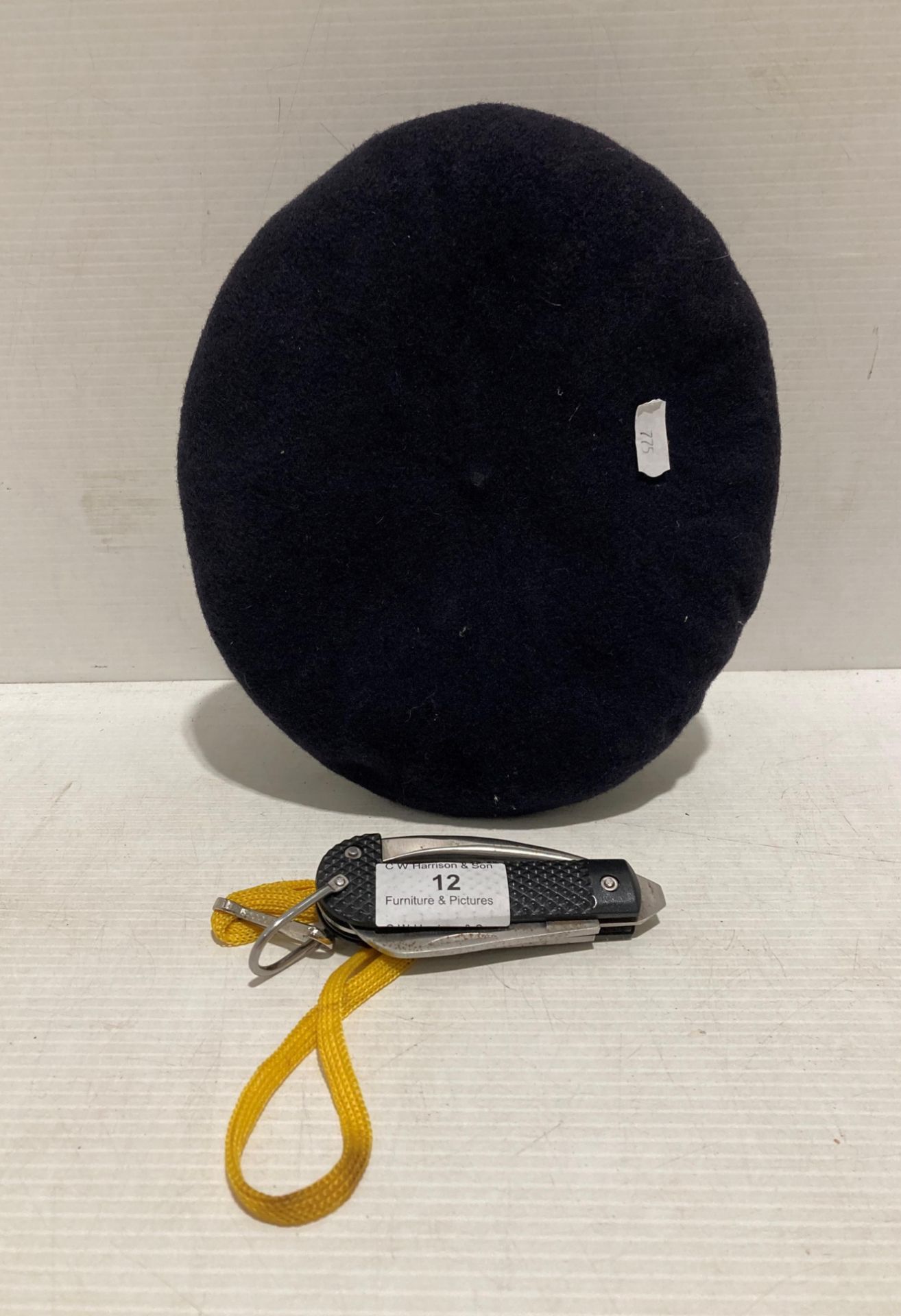 Naval beret and a sailor's knife (saleroom location: S3) - Image 2 of 3