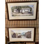 Graham Carver two limited edition framed prints 'Summer Afternoon' - Stonethwaite Borrowade 186/450