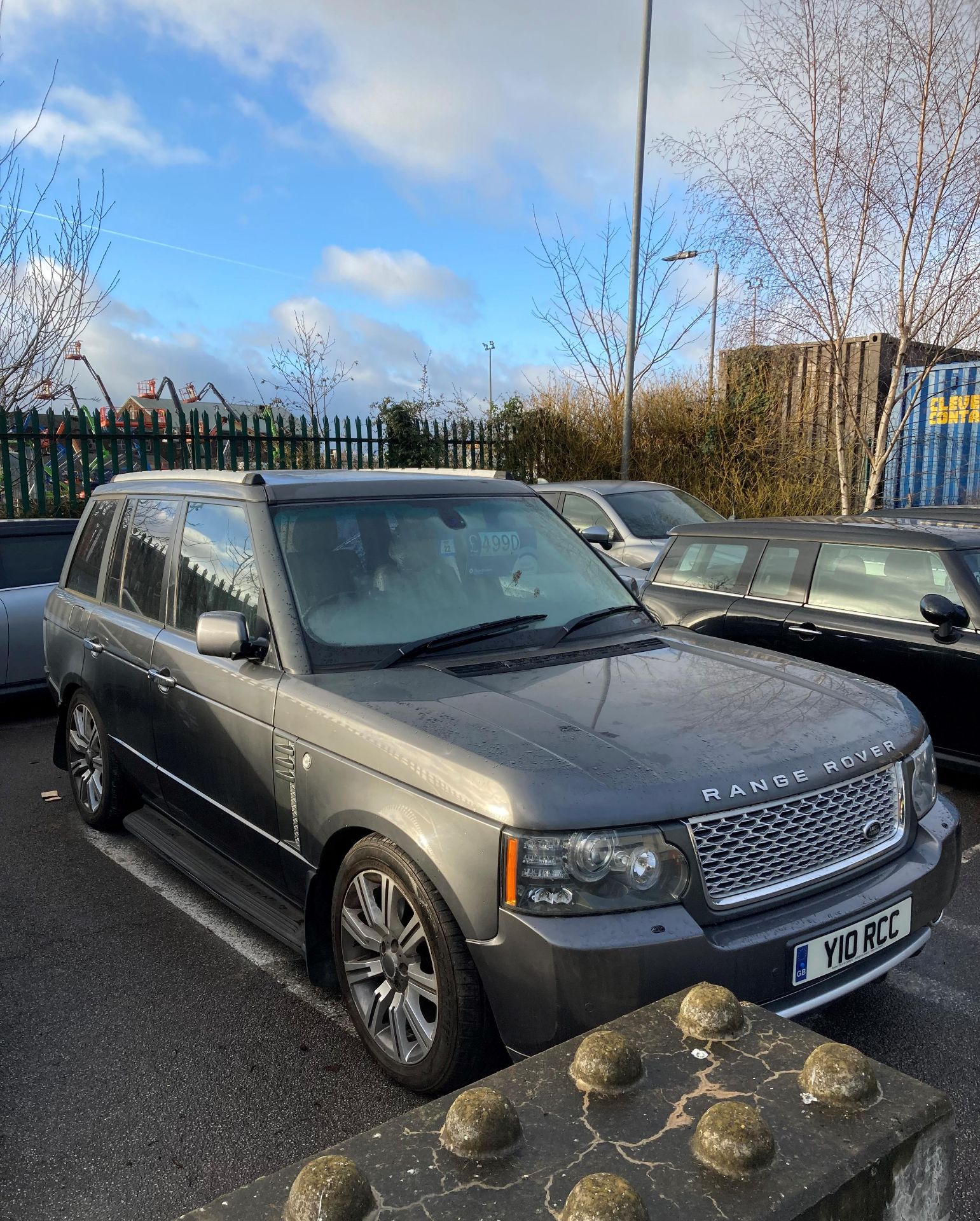 LAND ROVER RANGE-ROVER HSC TD6 AUTO ESTATE - Diesel - Grey. - Image 2 of 8