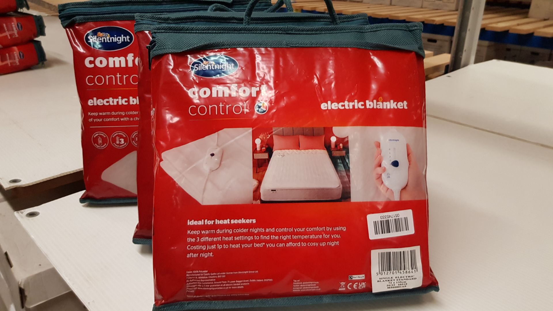 3x Silentnight Comfort Control Electric Blanket Single. RRP £45 Each. - Image 3 of 3