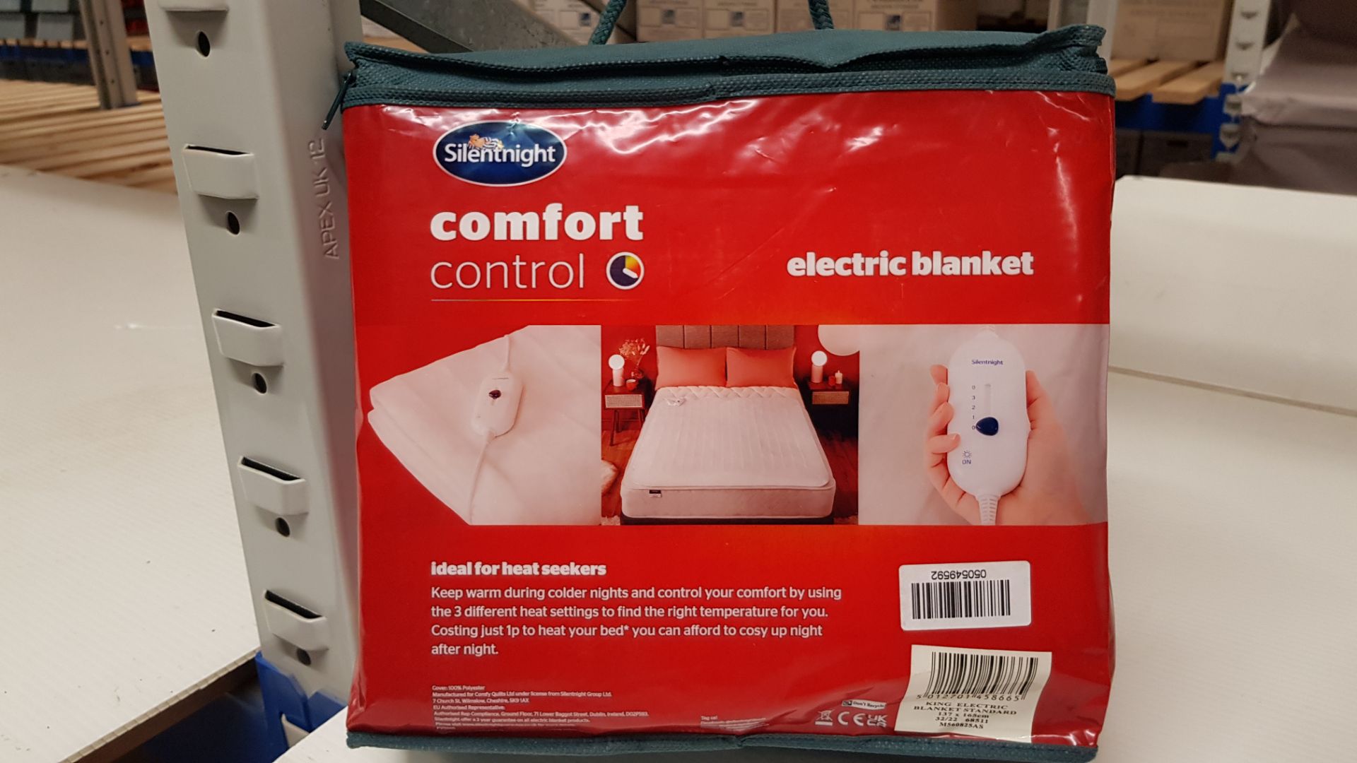 2x Silentnight Comfort Control Electric Blanket King. RRP £55 Each. - Image 3 of 3