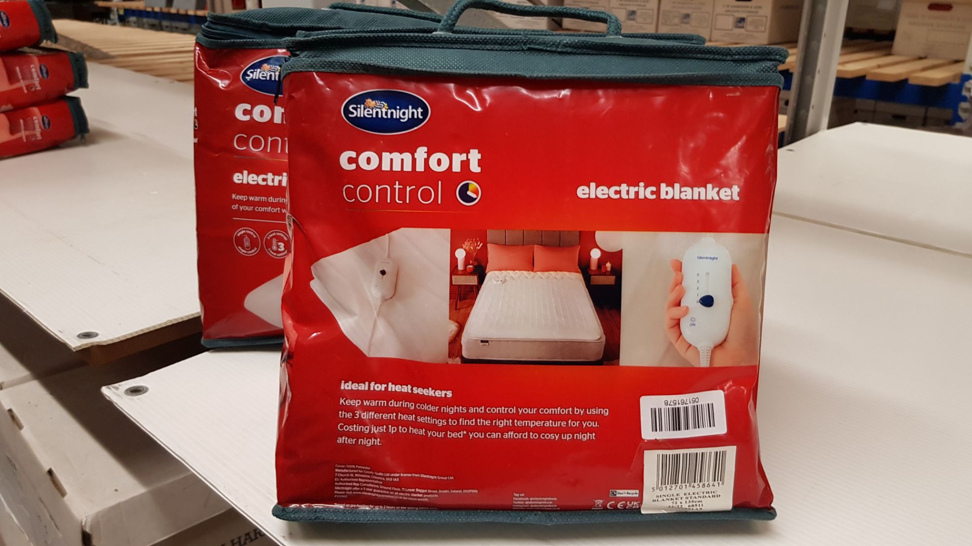 3x Silentnight Comfort Control Electric Blanket Single. RRP £45 Each. - Image 3 of 3