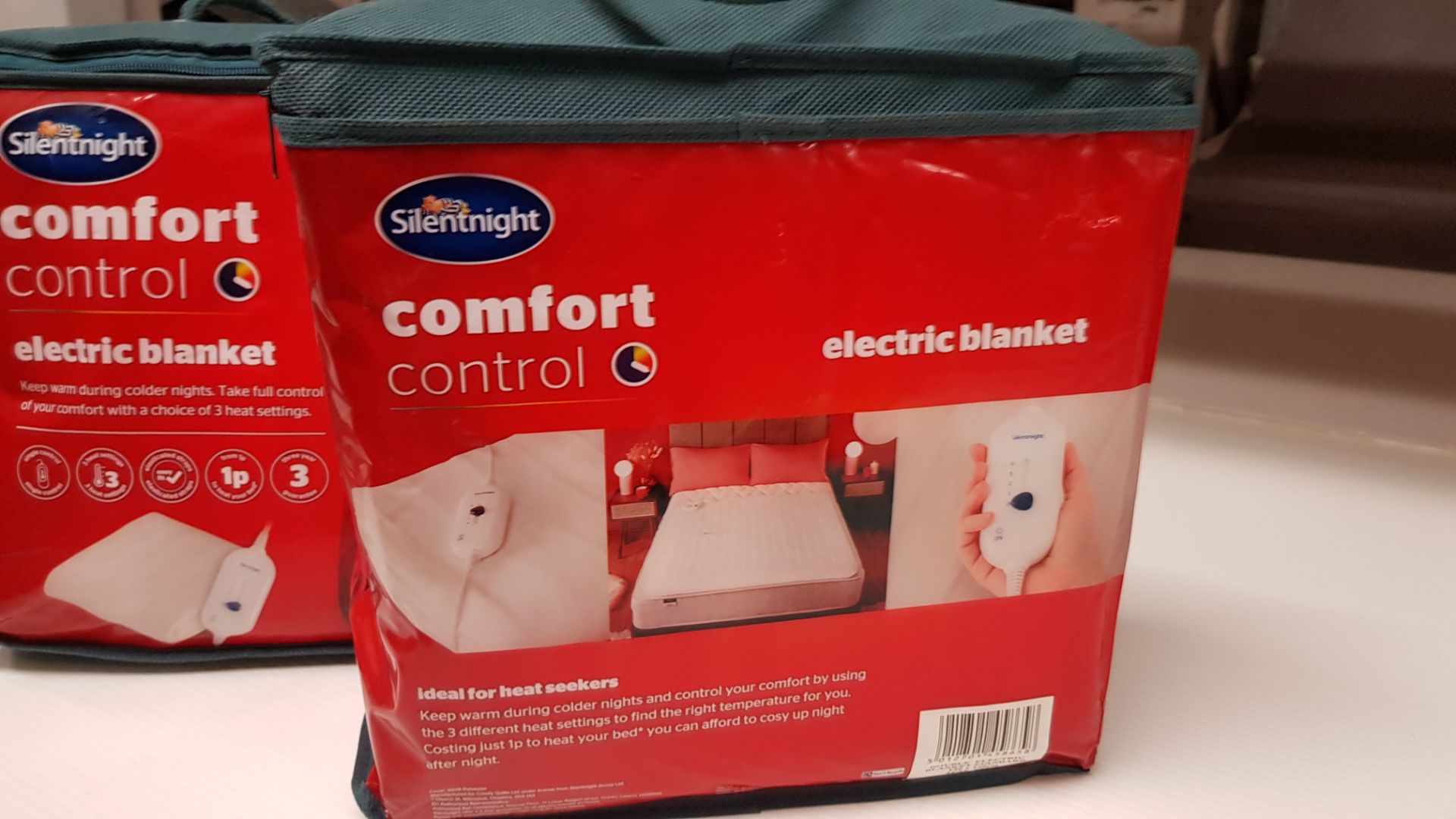 2x Silentnight Comfort Control Electric Blanket Double. RRP £50 Each. - Image 3 of 3