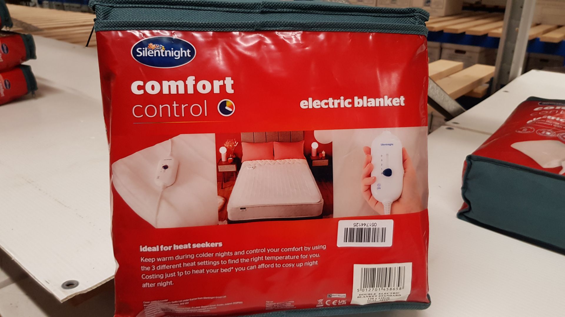 3x Silentnight Comfort Control Electric Blanket Double. RRP £50 Each. - Image 3 of 3