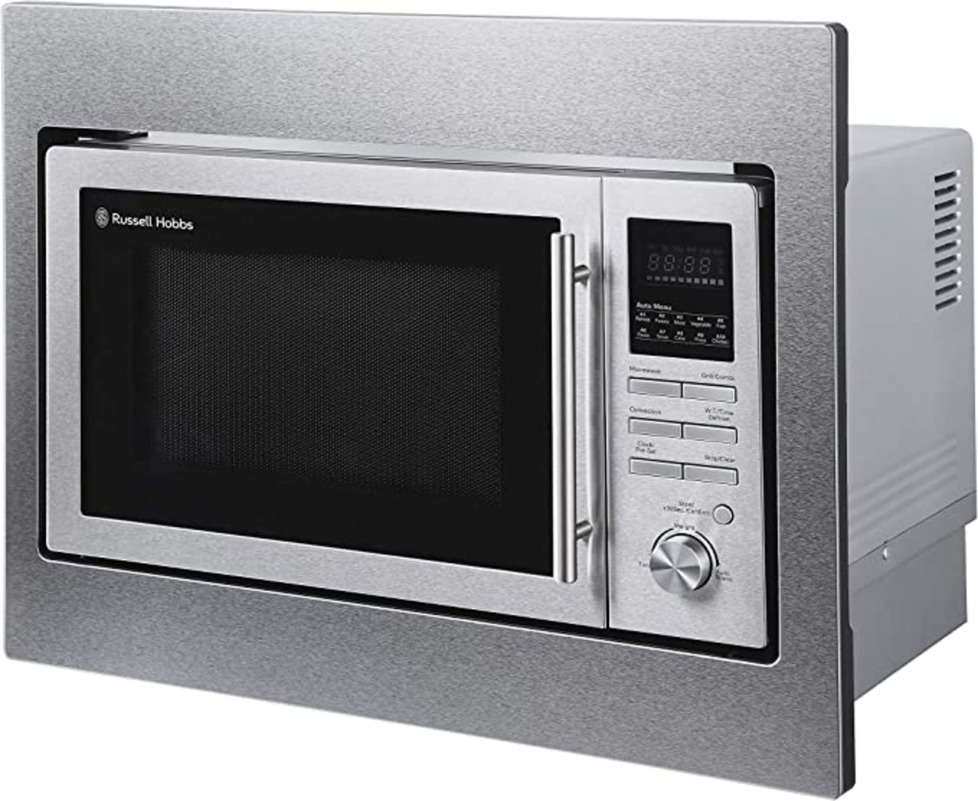 Russell Hobbs Built In Stainless Steel Digital Combination Microwave RHBM2503. - Image 2 of 10