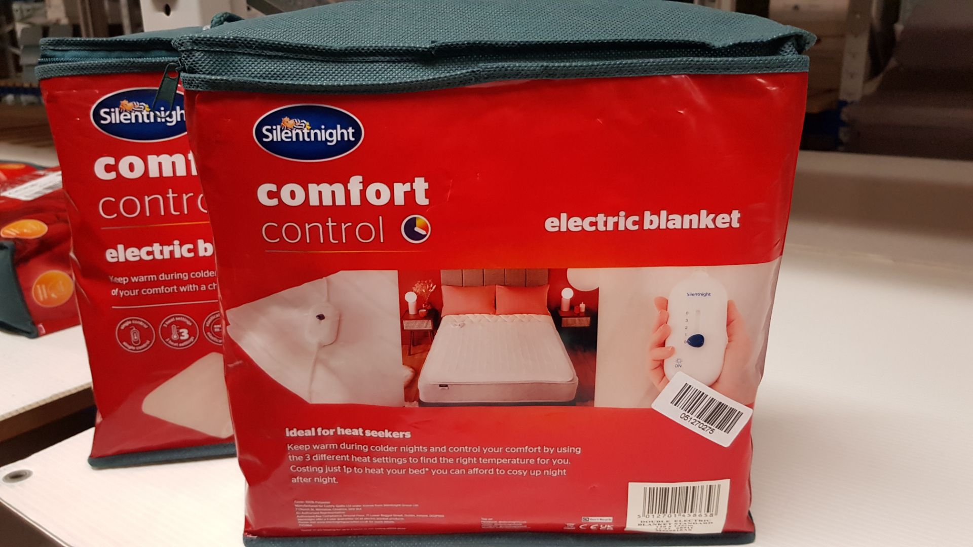 2x Silentnight Comfort Control Electric Blanket Double. RRP £50 Each. - Image 3 of 3