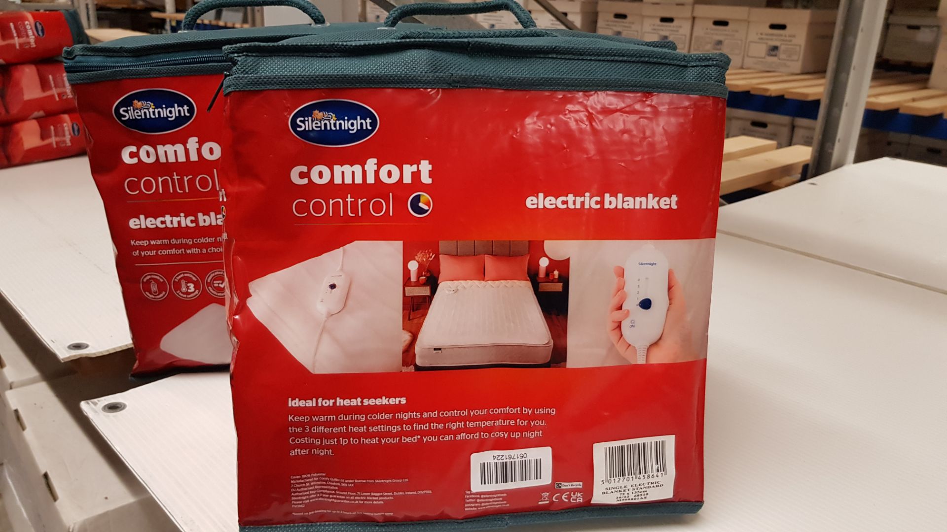 3x Silentnight Comfort Control Electric Blanket Single. RRP £45 Each. - Image 3 of 4