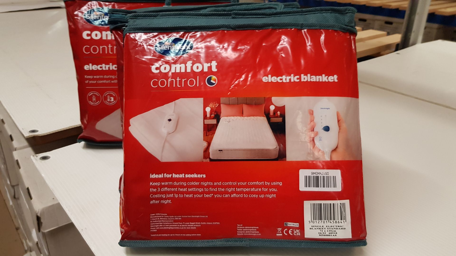 3x Silentnight Comfort Control Electric Blanket Single. RRP £45 Each. - Image 2 of 2