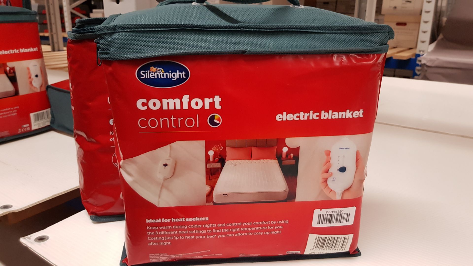 2x Silentnight Comfort Control Electric Blanket Double. RRP £50 Each. - Image 3 of 3