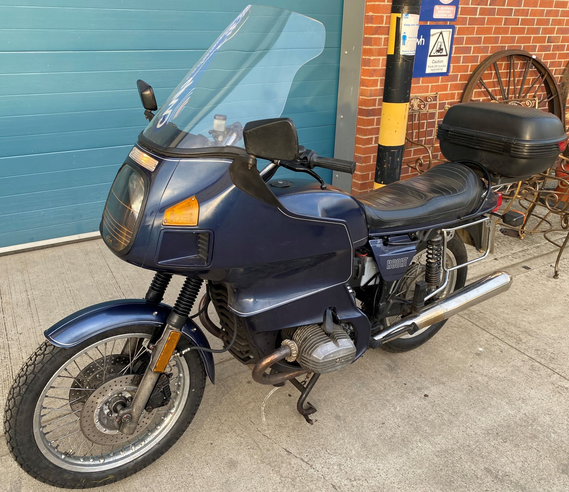 BMW RD80RT MOTORBIKE, 798cc - Petrol - Blue. - Image 4 of 13