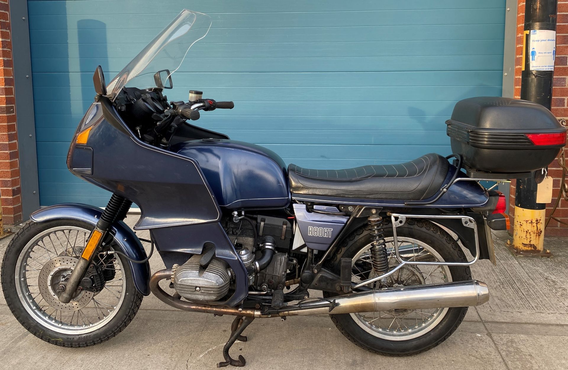 BMW RD80RT MOTORBIKE, 798cc - Petrol - Blue.