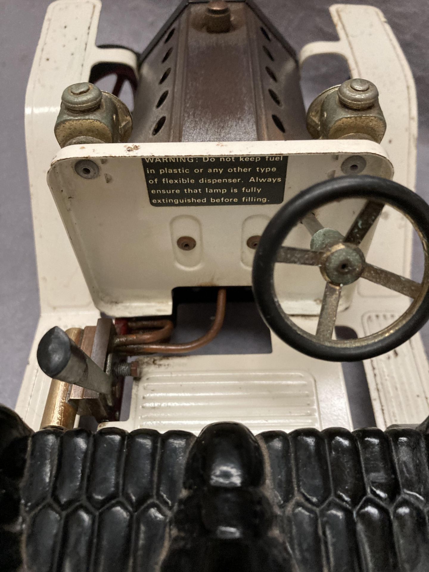 A Mamod scale model steam car, 40cm long, - Image 5 of 5