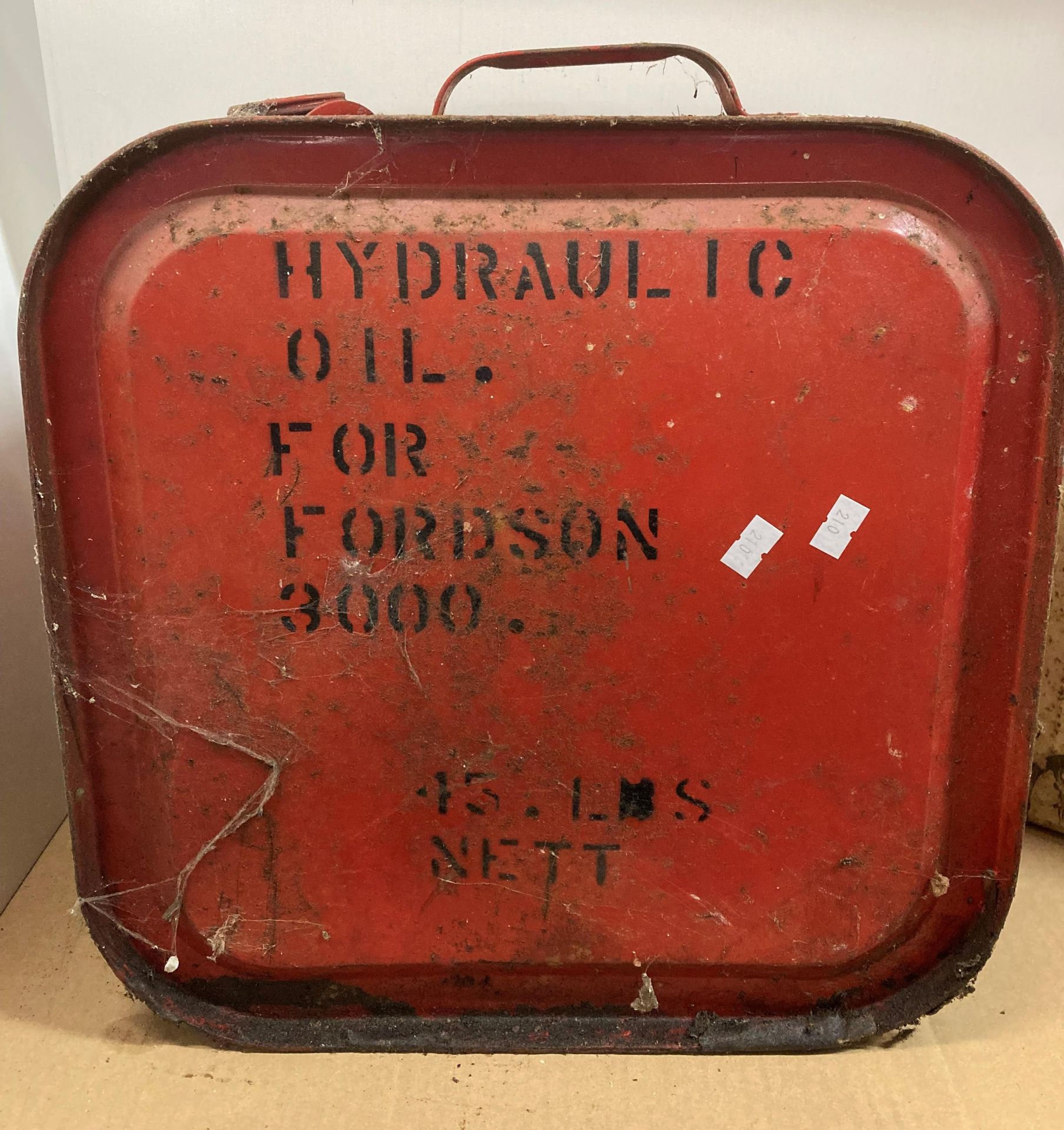 Vintage oil can by Millers Oils Brighthouse (saleroom location: L11) - Image 3 of 3