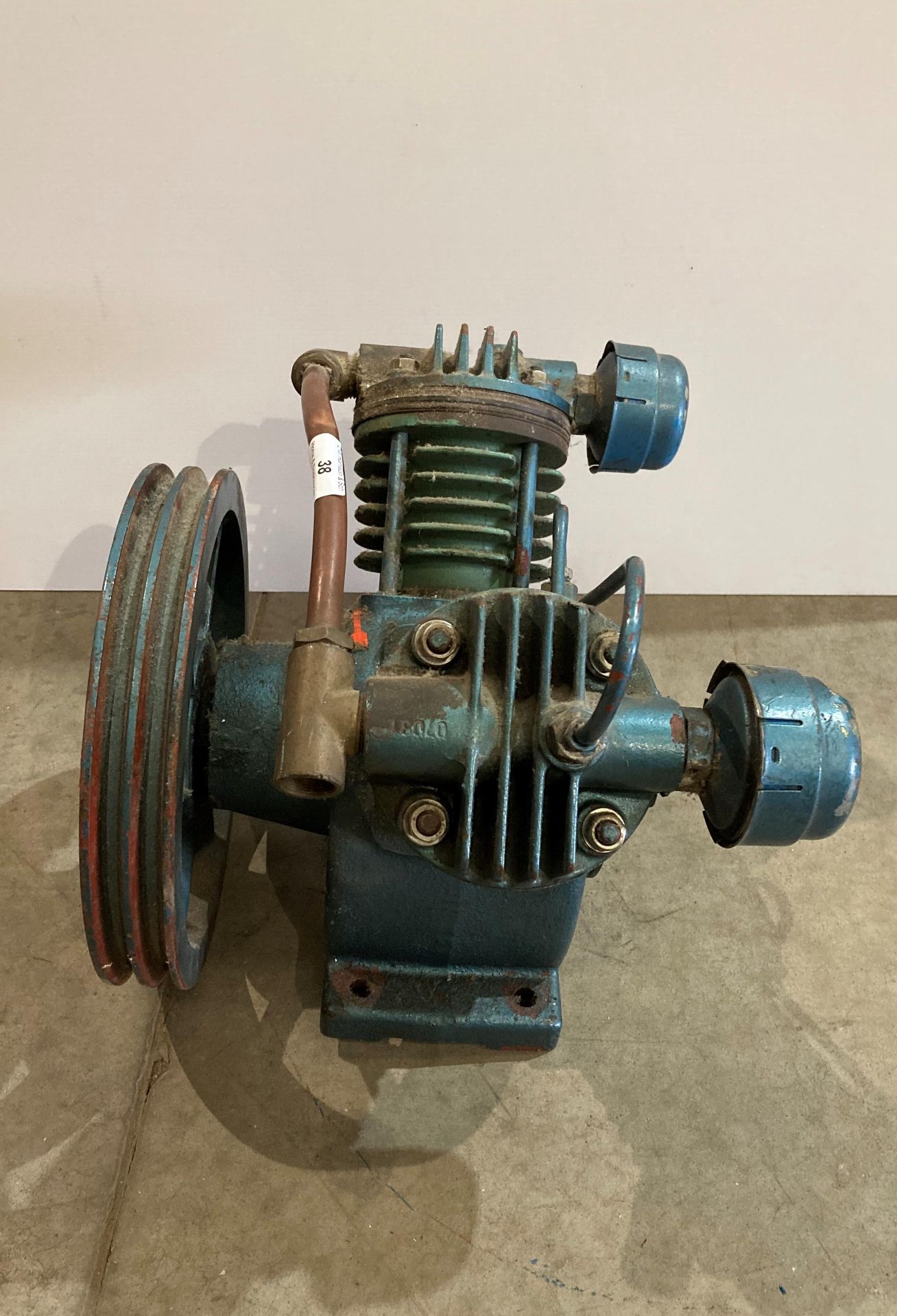 V Twin Compressor Top block/pump (Saleroom Location: MA/2) Further Information - Image 2 of 4