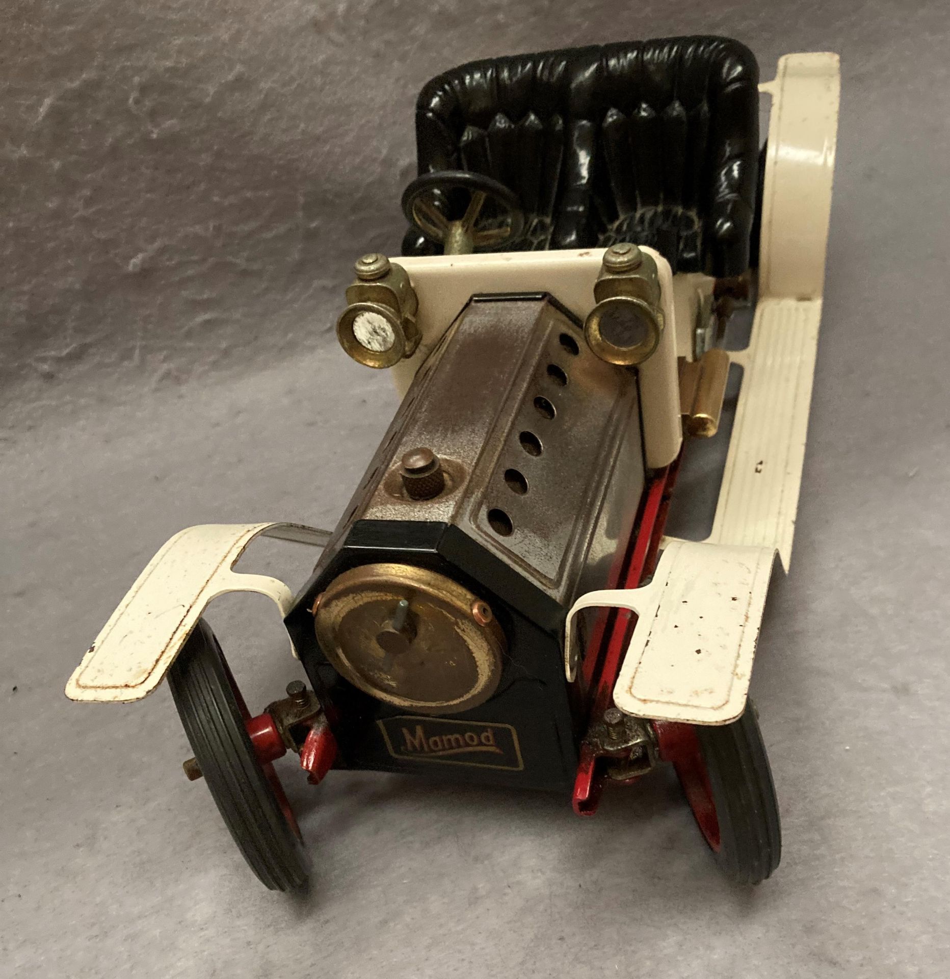 A Mamod scale model steam car, 40cm long, - Image 2 of 5