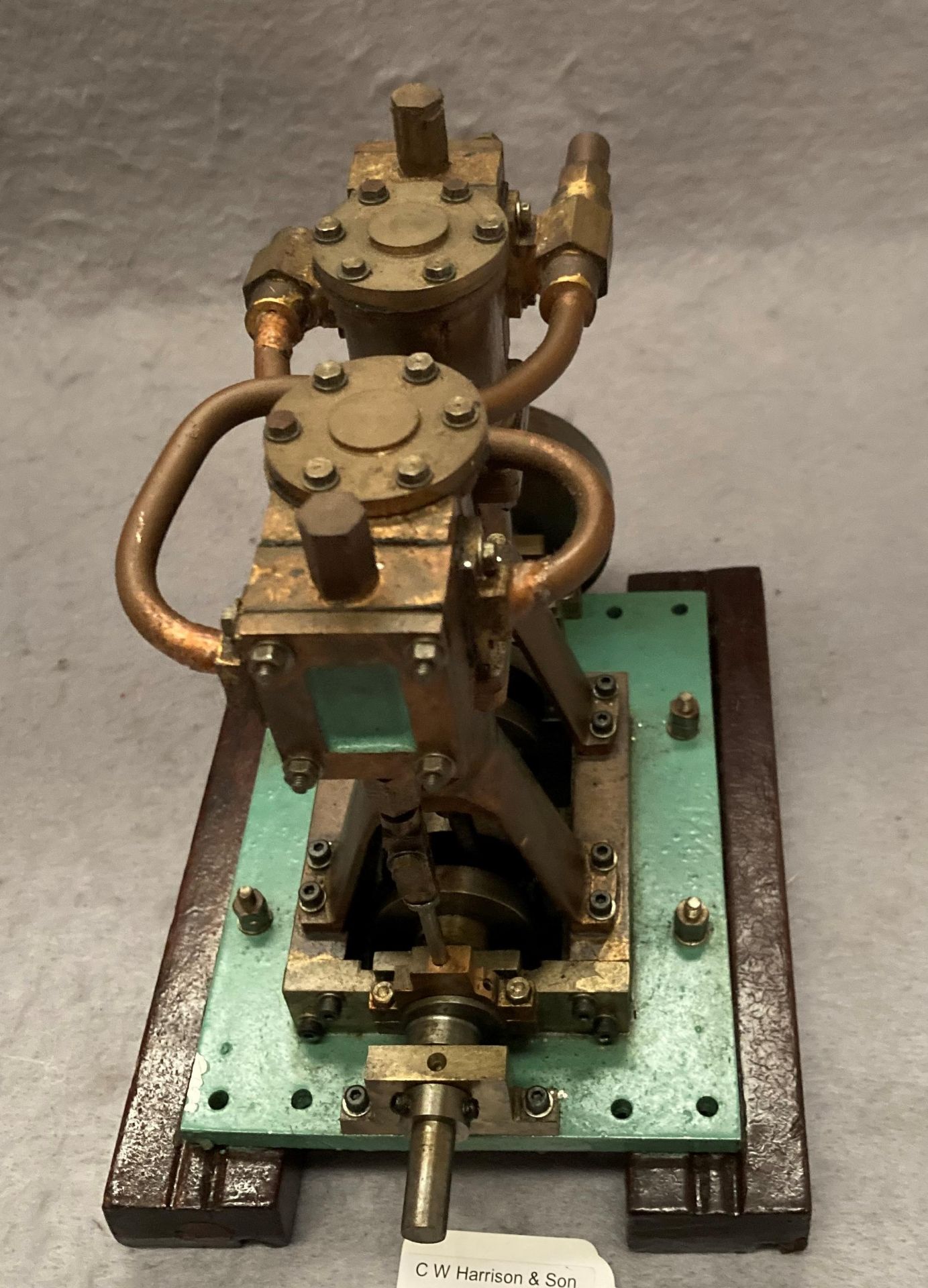 A STUART TURNER D10 scale model horizontal twin engine, 3/4" bore, - Image 4 of 5