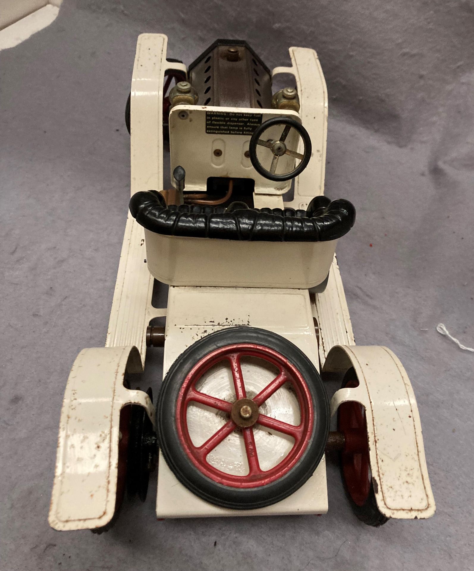 A Mamod scale model steam car, 40cm long, - Image 4 of 5
