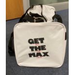 'Get (Get) The (The) Max (Taste)' sports kit bag, ex-promotional item,