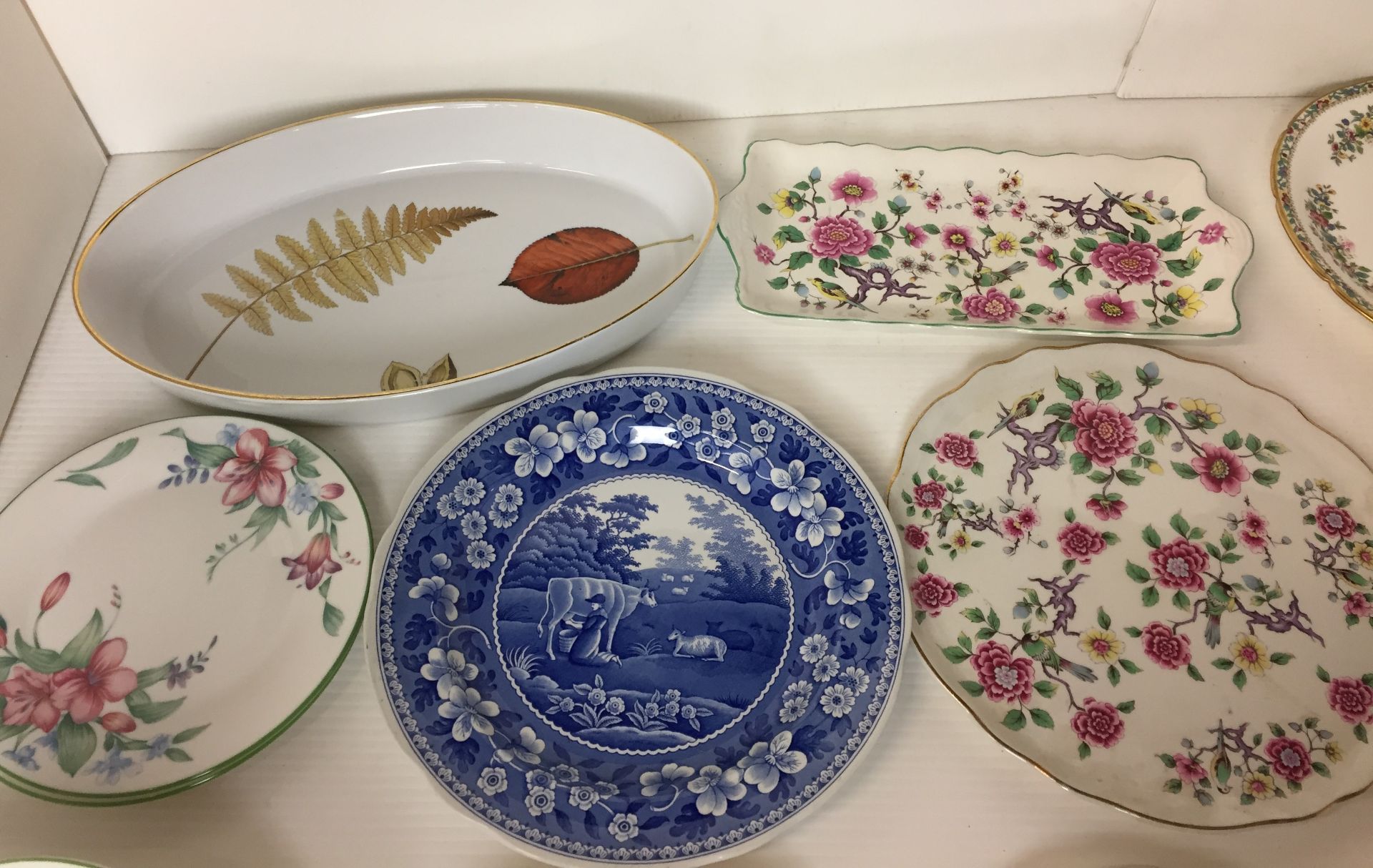 Sixteen pieces including Royal Worcester Wild Harvest oval bowl 37 x 22cm, - Image 2 of 5