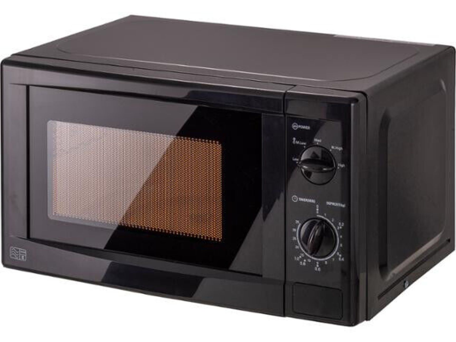 2x Microwave Oven Black 700W 17L (GMM001NB-18) RRP £60 Each. (Spares Or Repairs).