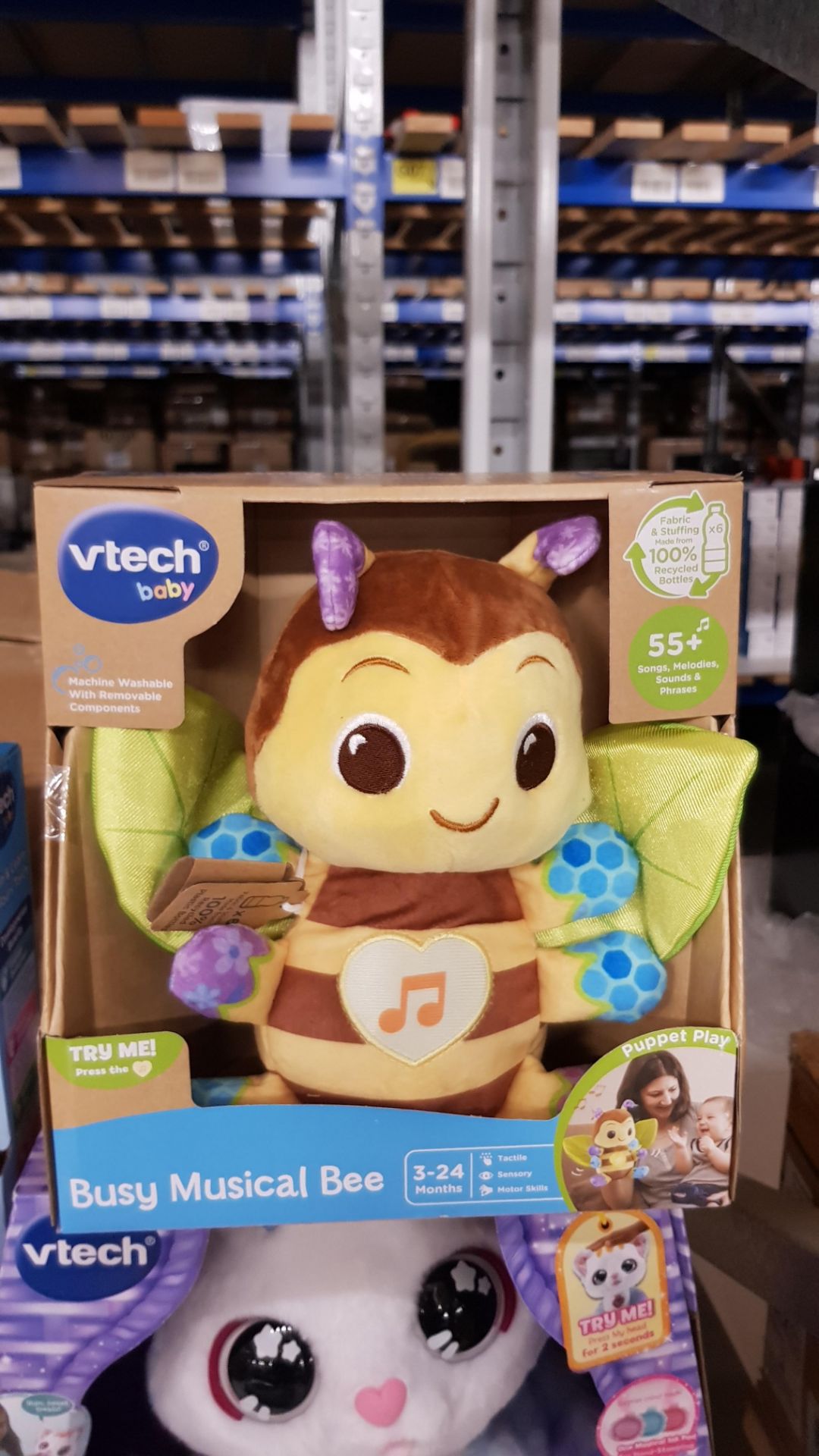 5x Toy Items. 1x Vtech Glitter Me Kitty RRP £42. 1x Vtech Baby Busy Musical Bee RRP £20. - Image 8 of 10