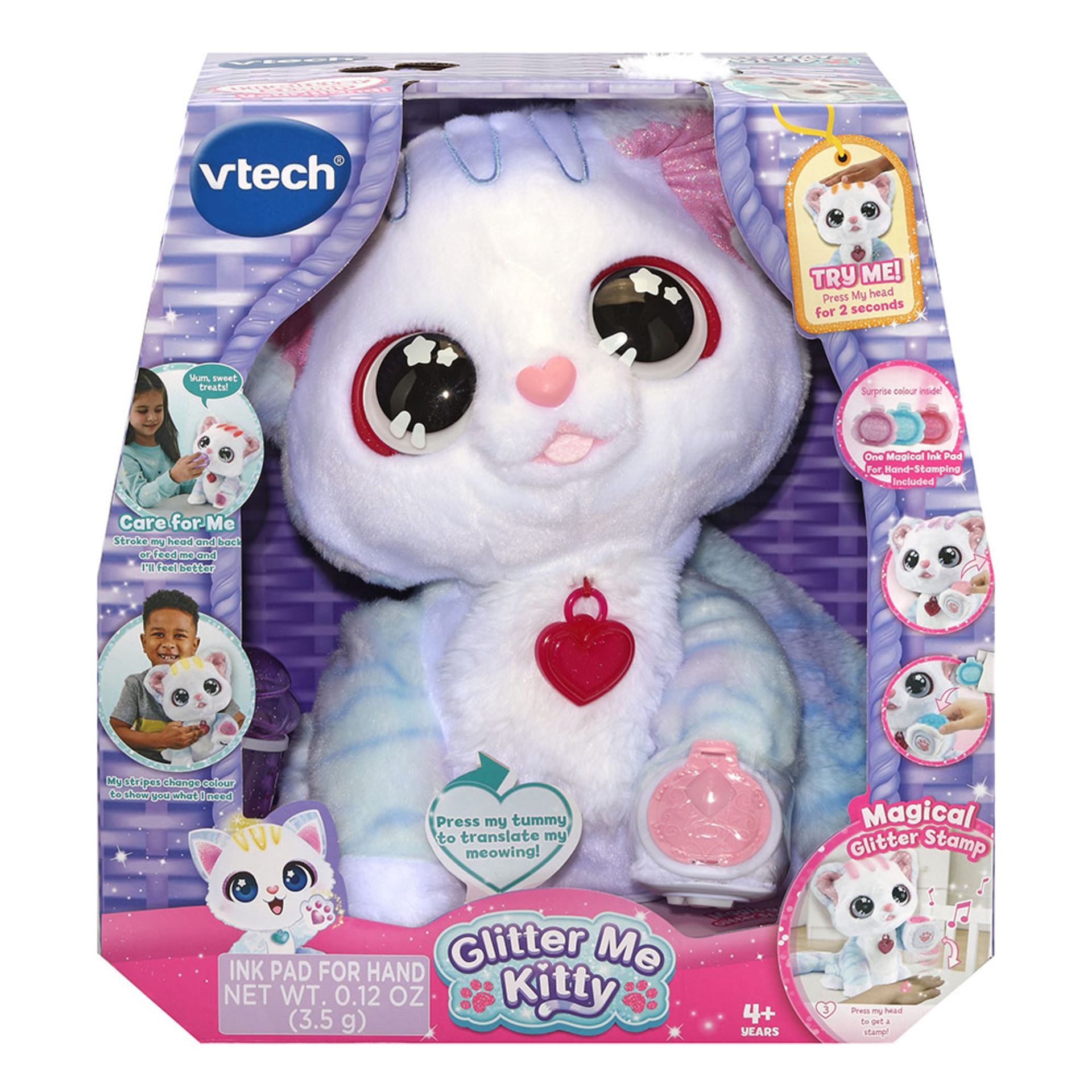 5x Toy Items. 1x Vtech Glitter Me Kitty RRP £42. 1x Vtech Baby Busy Musical Bee RRP £20.