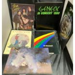 Contents to tray - approx 30 rock concert programmes mainly 1970s but featuring Ten Years After