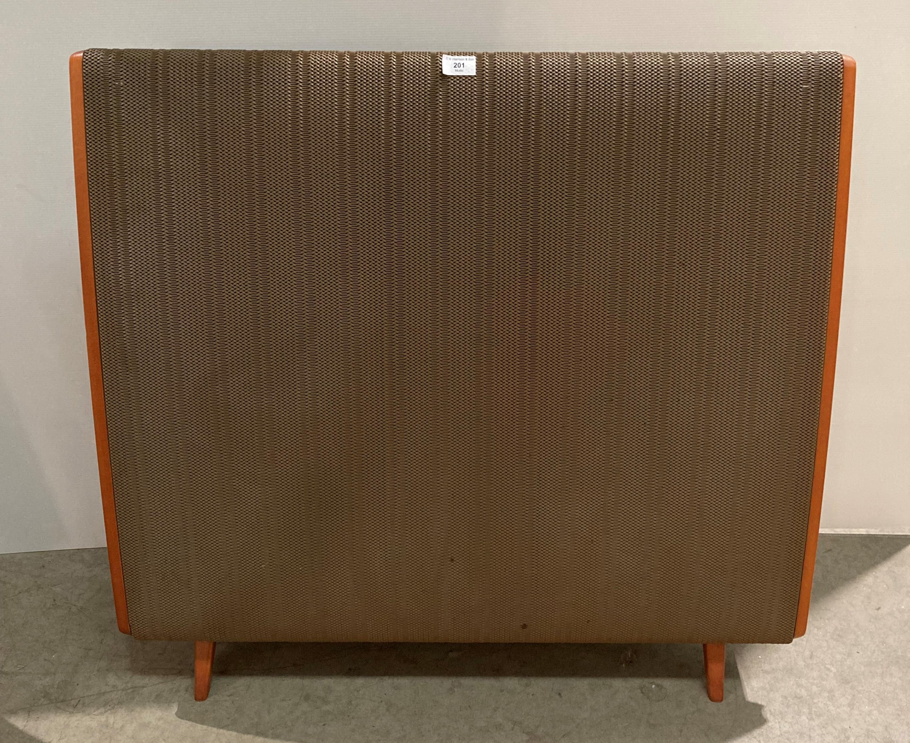 A pair of vintage 'Quad' ESL57 serial no: 47786 standing speakers in teak and brown (no leads) - Image 2 of 16