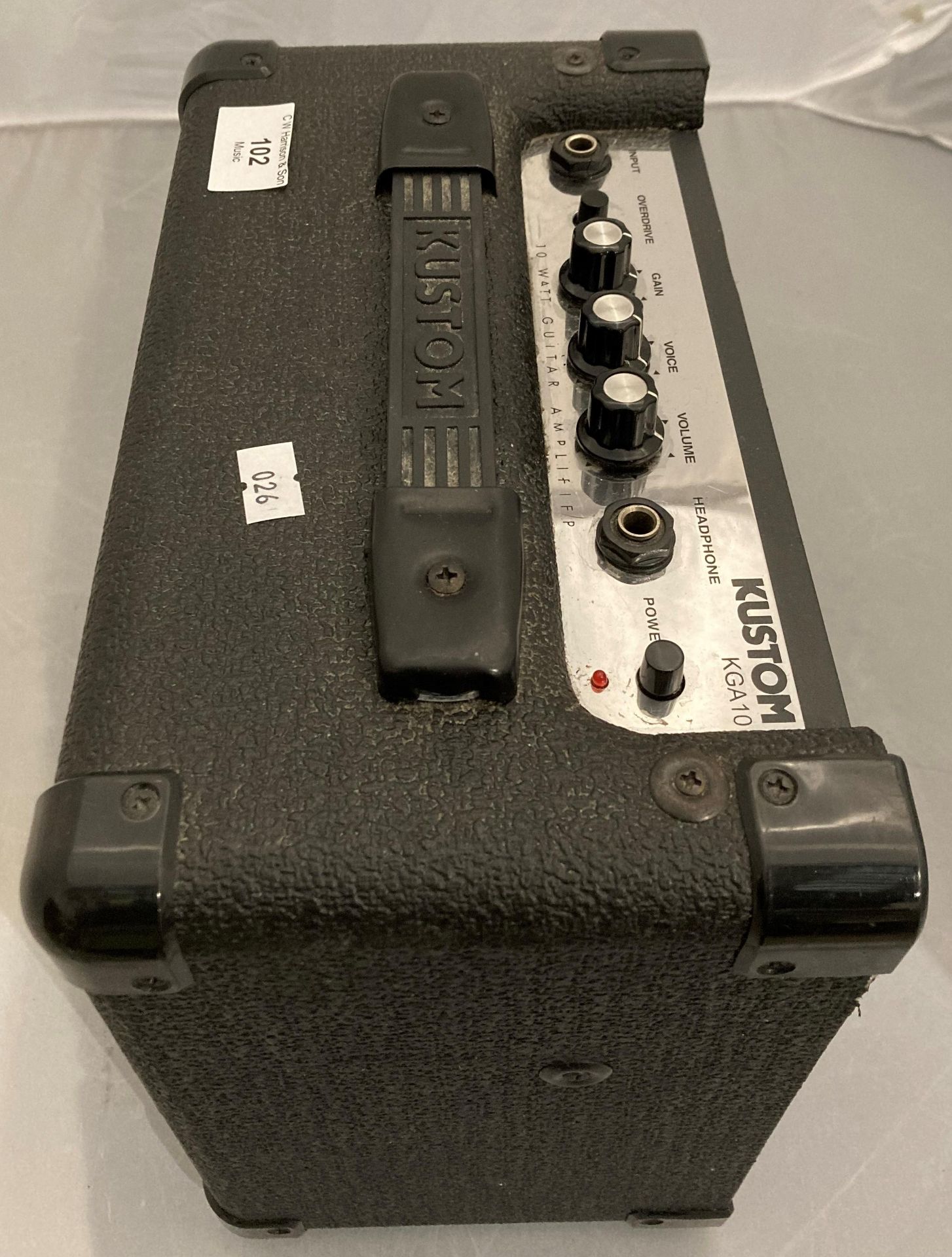 Kustom Lead guitar amplifier, model: KGA10 (no test, - Image 2 of 3