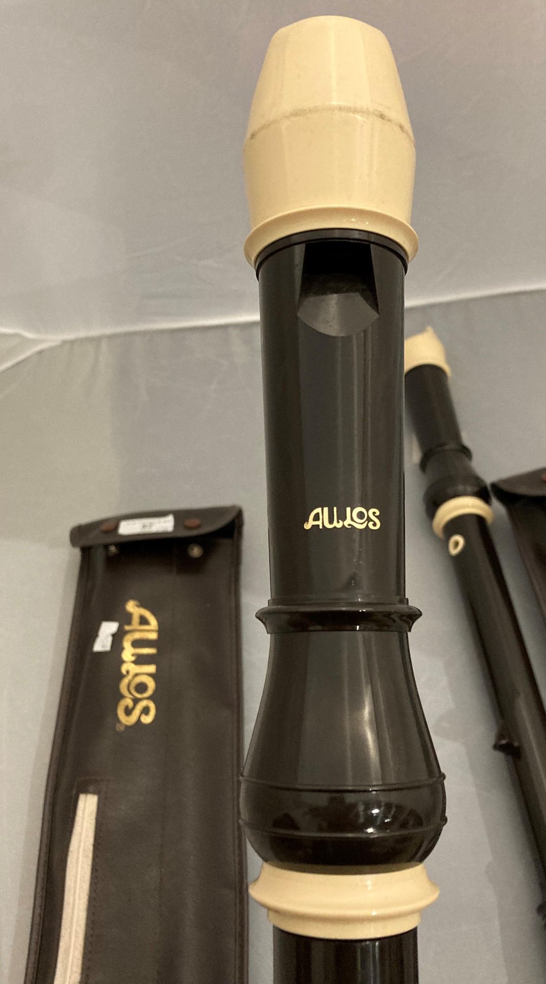 Two Aulos 311-E tenor recorders in cases (Saleroom location: S3) - Image 3 of 3