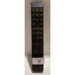 A Bang and Olufsen Beovision video terminal remote control (Saleroom location: S2)