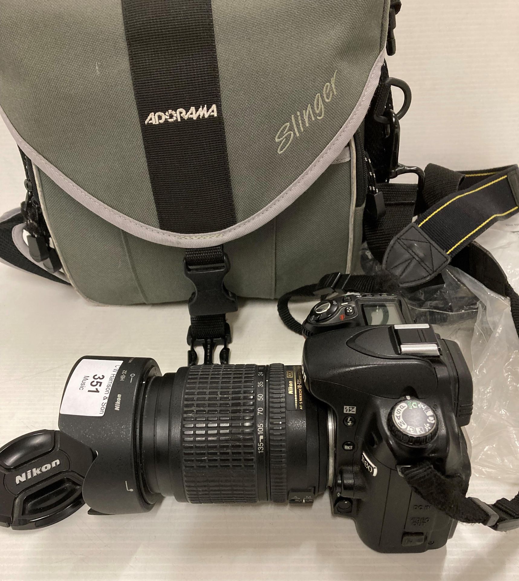 Nikon D80 digitalk camera with a Nikon DX AF-S Nikkor 18--135mm 1:3. - Image 2 of 3