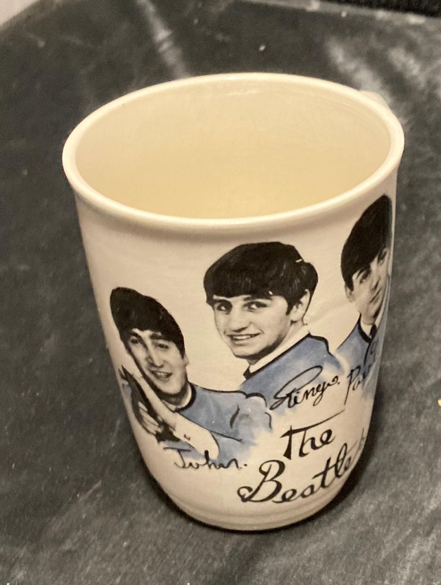 A 1960s Broadhurst Bros Burslem Beatles mug - Image 2 of 2