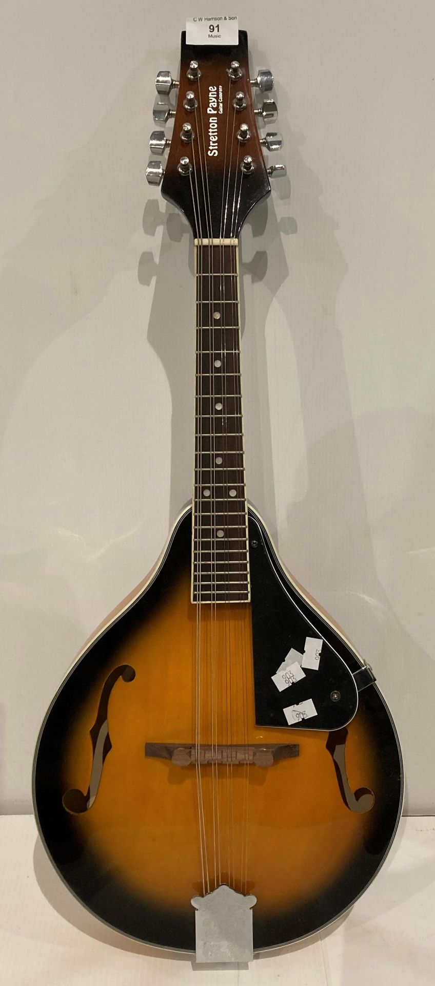 Stretton Payne mandolin eight string (Saleroom location: S3)