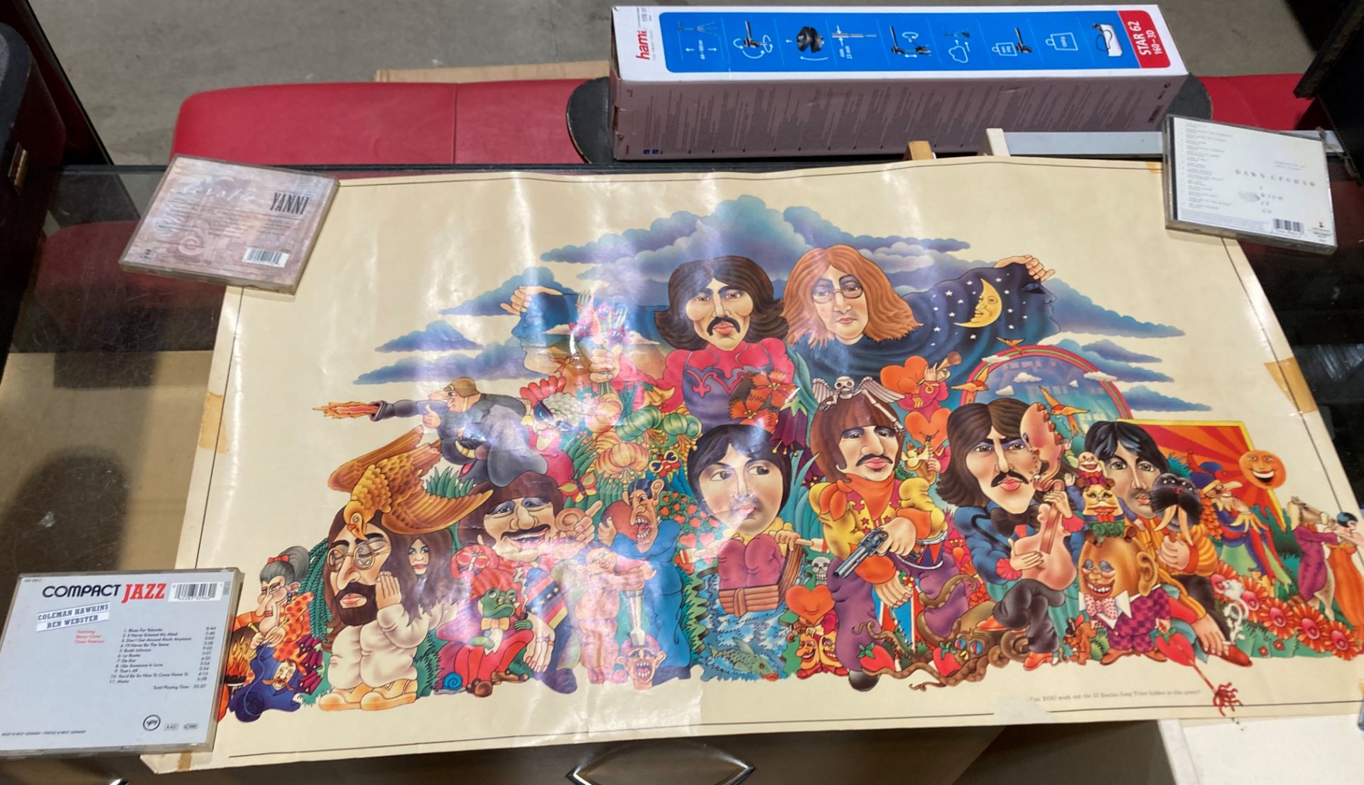 The Beatles illustrated lyrics Puzzle in a Puzzle jigsaw - 800 pieces, - Image 3 of 10