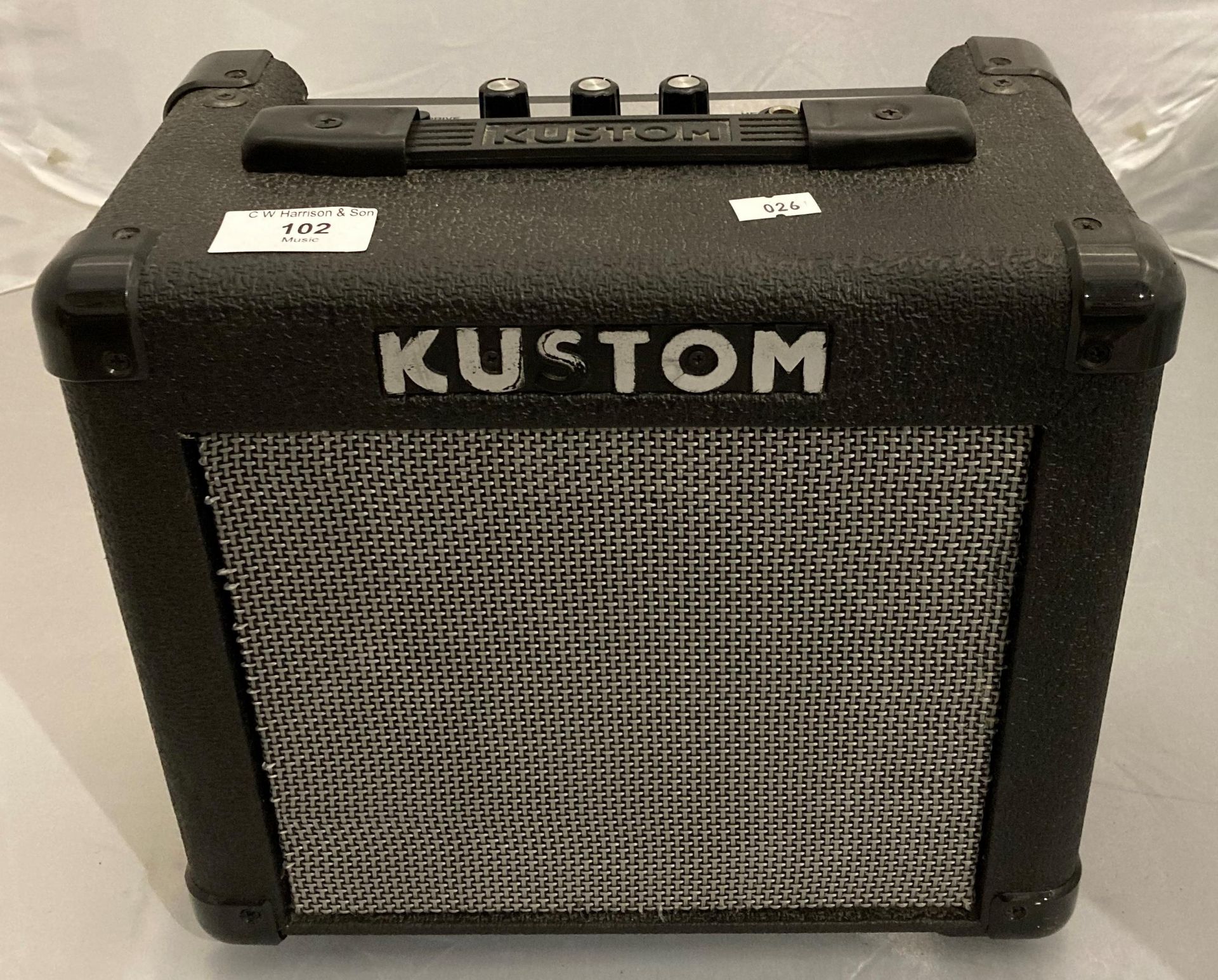 Kustom Lead guitar amplifier, model: KGA10 (no test,