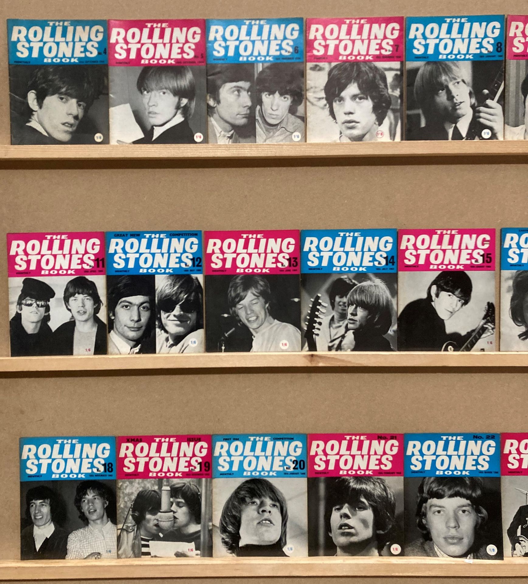 Music ephemera lot including The Rolling Stones - two tour programmes, - Image 2 of 4