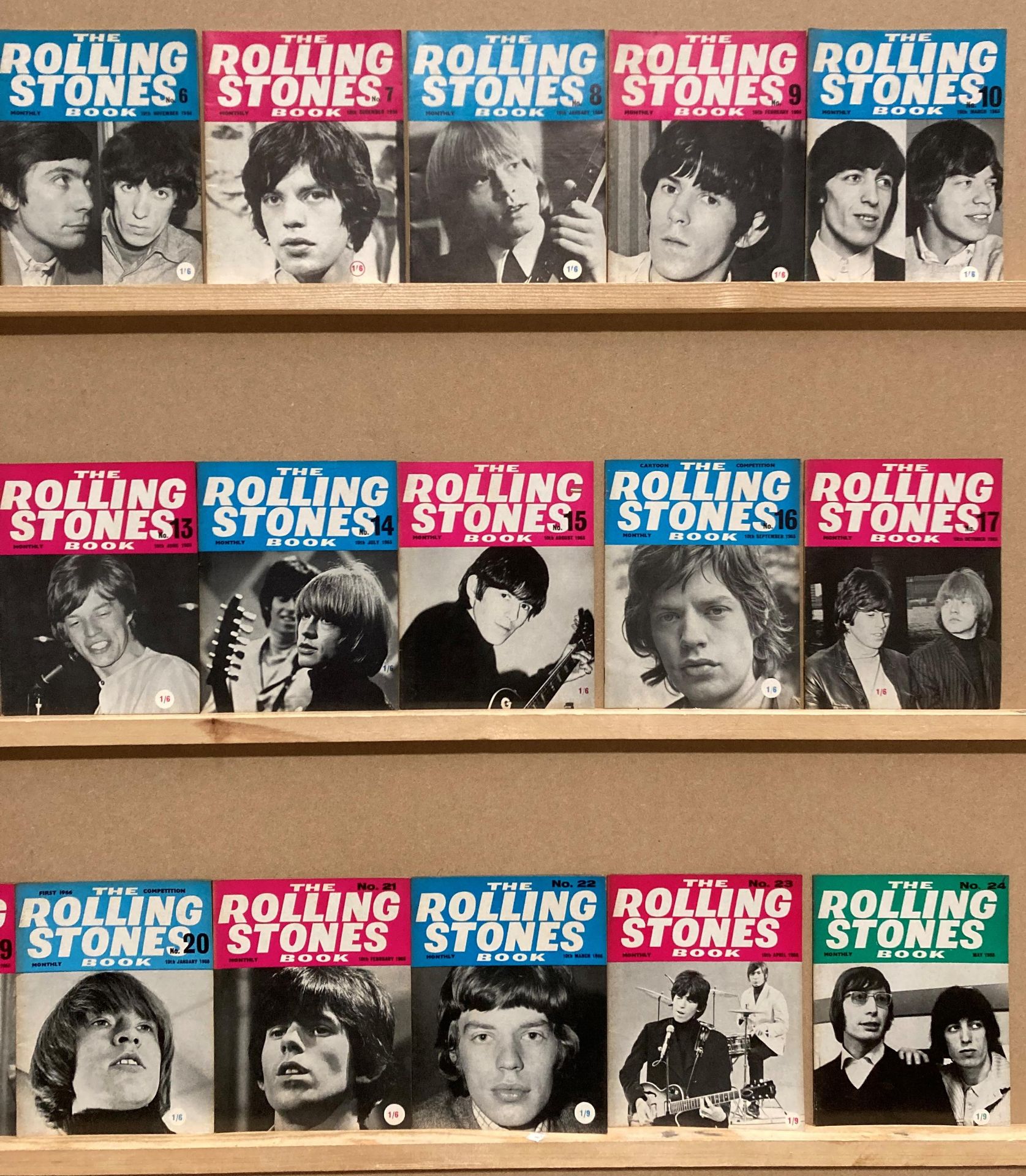 Music ephemera lot including The Rolling Stones - two tour programmes, - Image 3 of 4